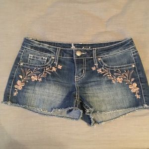 Denim shorts. Size 5